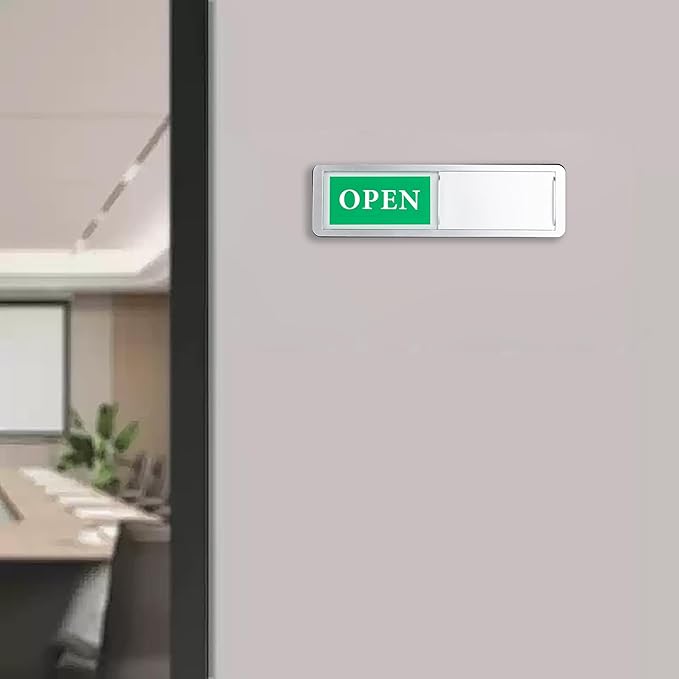 Open Closed Sign Sliding Door Indicator, Open Closed Signs - Image 8