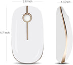 VssoPlor Wireless Mouse, 2.4G Slim Portable Computer Laptop Mouse - Image 8