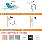 Shintop Cable Clips, 16 Pack White Cord Holder Adhesive Cable Organizer Wire - Image 7