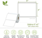 4" x 3" Direct Thermal Labels, Thermal Printer Labels - Image 2
