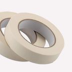 Lichamp Masking Tape 1 inch, 2 Pack General Purpose Beige Masking Tape White - Image 3