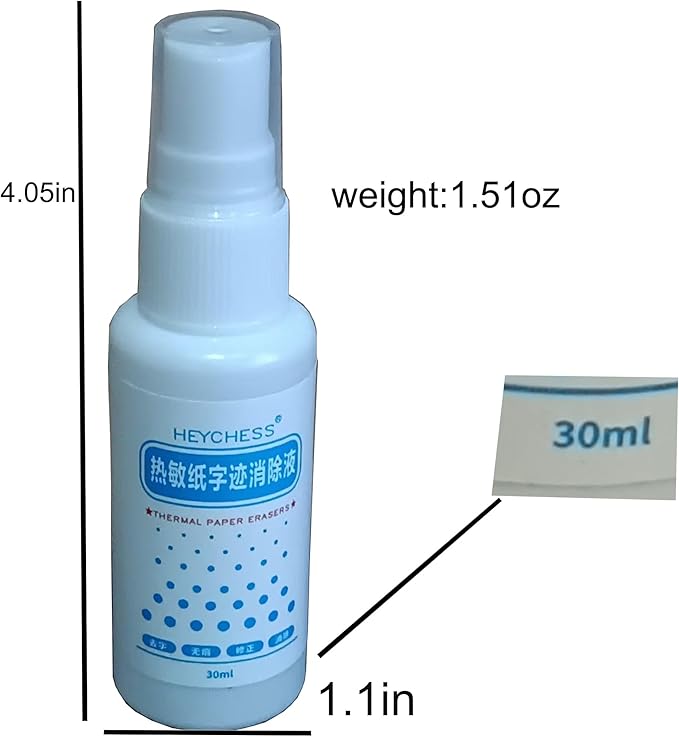 Thermal Sensitive Paper Handwriting Elimination Liquid - Image 2