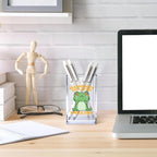 Vgrti Please Don't Yell at Me I Will Cry Acrylic Cosmetic Pencil Pen Holder Cup - Image 4