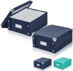 DLUGOPIS 2 Pcs Inch Checks Storage Box by DLUGOPIS