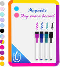 VUSIGN Small White Board Dry Erase, 8.5''x11'' Magnetic Dry Erase Board by VUSIGN
