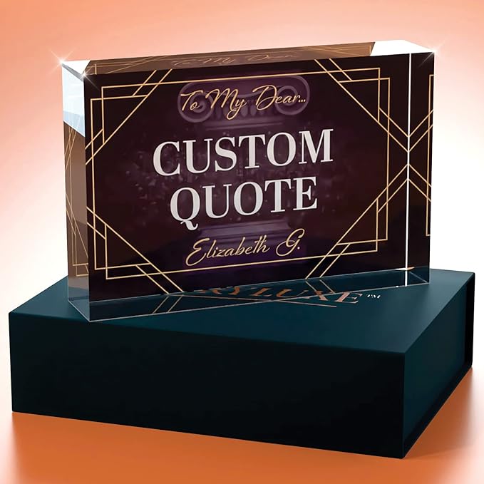 Custom Acrylic Sign Personalized, Custom Desk Name Plate, 18 Styles, - Image 4