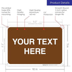 Custom Sign, Personalized Metal Signs, Customize - Image 3