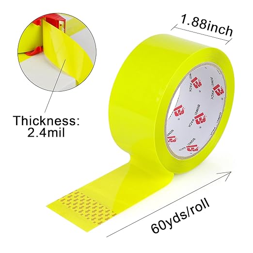 BOMEI PACK Heavy Duty Colored Packing Tape - Image 2