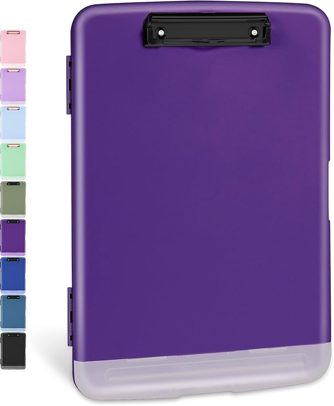 Sooez Clipboard with Storage, High Capacity Nursing Clipboards with Pen Holder by Sooez