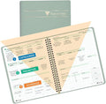 Planner Pad Spiral Bound January-December 2026/ Calendar Year 6 3/4" x 8 1/2" by PlannerPad