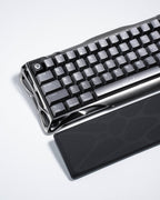 GravaStar 60% Keyboard Wrist Rest Pad, 32.7 * 72.5 * 20mm / 12.9 * 2.85 * 0.79 inch, Compatible Mercury V60 Series and Other 60% Keyboards - Black