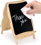 Tosnail 2 Pack Small Framed Tabletop Chalkboard Signs, 5 x 8 Inches - Image 8