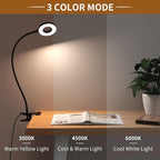 iZELL Desk Lamp, LED Reading Light - Image 2