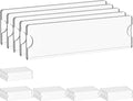 Richboom Acrylic Wall Name Plate Holder, 2x8 Inch, 30 Pack Clear Acrylic Sign by Richboom