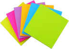 Early Buy Sticky Notes 6 Bright Color 6 Pads Self-Stick Notes 4 in x 4 in - Image 2