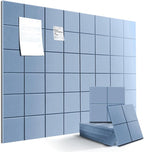 12-Pack Large Felt Bulletin Board 48" x 36" Cork Board Alternative, by Unknown