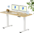 FLEXISPOT EN1 One-Piece Solid Wooden Standing Desk 55 x 24 Inches Height