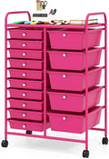 GLACER 15 Drawers Rolling Cart, Storage Cart by GLACERGrowupinhappiness