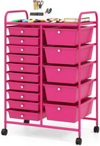 GLACER 15 Drawers Rolling Cart, Storage Cart by GLACERGrowupinhappiness