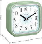 Tinload 5.5" Large Analog Alarm Clock Silent Non Ticking, Gentle Wake, Beep - Image 3