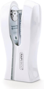 Rapesco 1319 Stand Up Stapler, Space-Saving Desktop Stapler, 20 Sheet Capacity by Rapesco