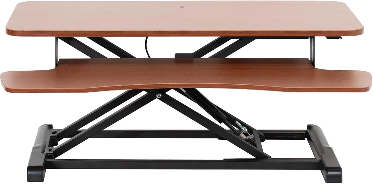 VIVO 36 inch Desk Converter, K Series, Height Adjustable Sit to Stand Riser