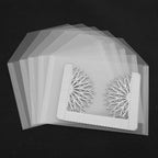 Large Stamp & Die Storage Pockets Resealable Clear Plastic Seal Bags Storage - Image 5