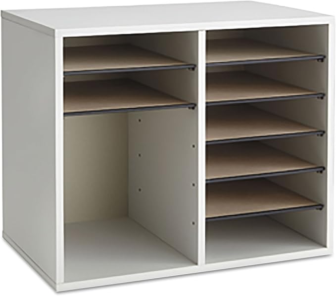 Safco Literature Organizer, 12 Compartments, Office and Classroom Mailbox - Image 6