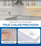 24 Inch Hardwired Under Cabinet Lights, 2 Colors - Image 4