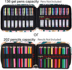 qianshan Pencil Case Holder Slot - Holds 202 Colored Pencils or 136 Gel Pens - Image 5