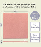 DECORITA Felt Wall Tiles | Large Cork Board Alternative | Aesthetic Felt - Image 2