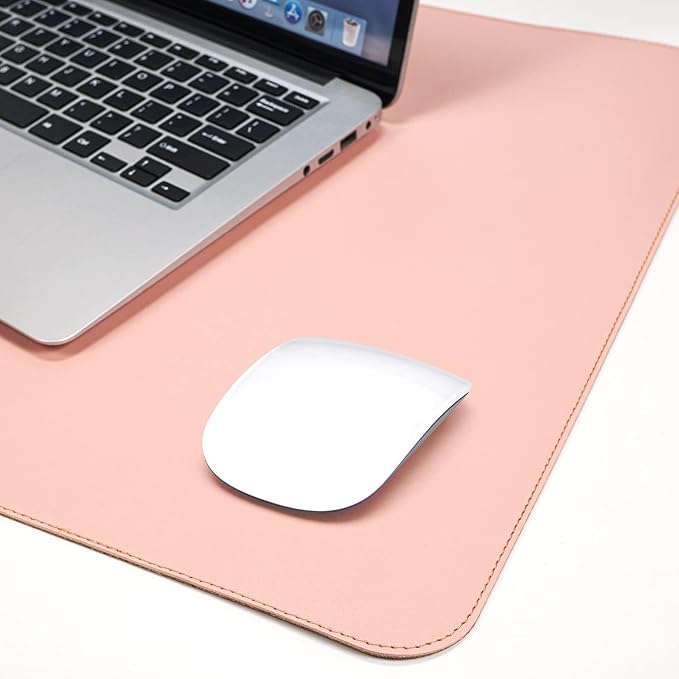 Leather Desk pad Protector, Large Desk mat - Image 5