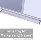 DexBoard 36 x24 inch Cork & Dry Erase Combo Board - Image 3