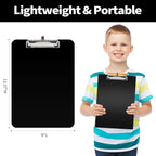 Sooez Plastic Clipboard with Pen Holder, Clip Boards 8.5x11 with Low Profile - Image 4