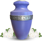 Modern Memorial Aluminum Large Urns - Image 8
