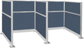 Versare Pre-Configured Hush Panel Electric Cubicle | Workstation Divider Walls by VERSARE