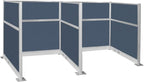 Versare Pre-Configured Hush Panel Electric Cubicle | Workstation Divider Walls by VERSARE