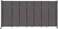 Versare Straightwall Sliding Portable Wall Partition | Freestanding Office by VERSARE