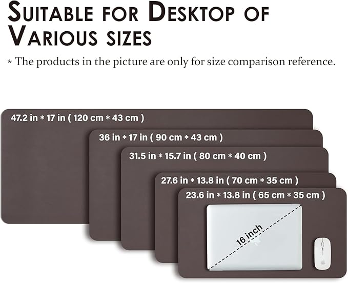 Leather Desk Mat - Image 5