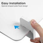 STOBOK Anti-Droplet Partition Board 15.7X11.8 Inch Desktop Spray Proof Guard - Image 3