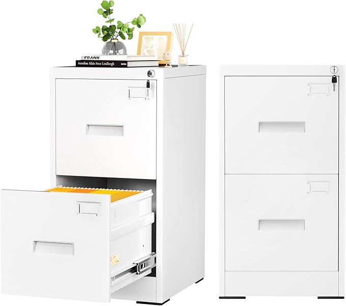 INTERGREAT 2 Drawers File Cabinet - Image 8