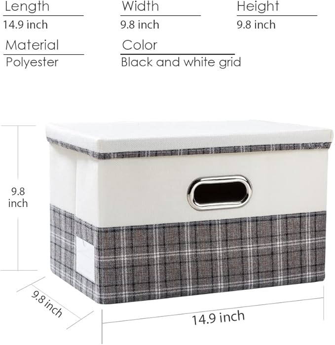 PRANDOM Collapsible Storage Bin - Image 3