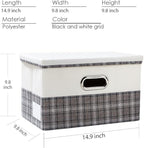 PRANDOM Collapsible Storage Bin - Image 3