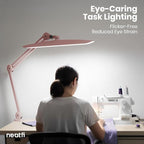 Neatfi XL 2, 200 Lumens LED Task Lamp, 24W Super Bright Desk Lamp, 4 Level - Image 3