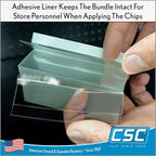 Price Data Channel Label Holder Chips, 2.75" L x 1.25" H, 10 Mil Thick - Image 4