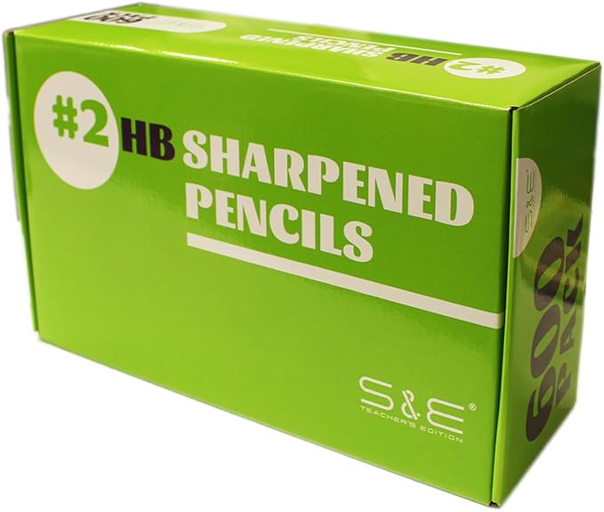 S & E TEACHER'S EDITION Woodcased #2 Pencils, Pre-sharpened, - Image 2