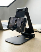 LOXP Tablet Holder Stand, Adjustable Aluminum Alloy Phone Stand, Compatible - Image 6