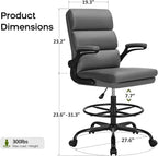 Drafting Chair Tall Office Chair - Image 2
