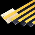 Fainne 50 Pcs 1.25 Inch Shelf Label Strip Holders Plastic Wire Shelf Price Tag - Image 8