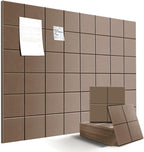 12-Pack Large Felt Bulletin Board 48" x 36" Cork Board Alternative, by Unknown